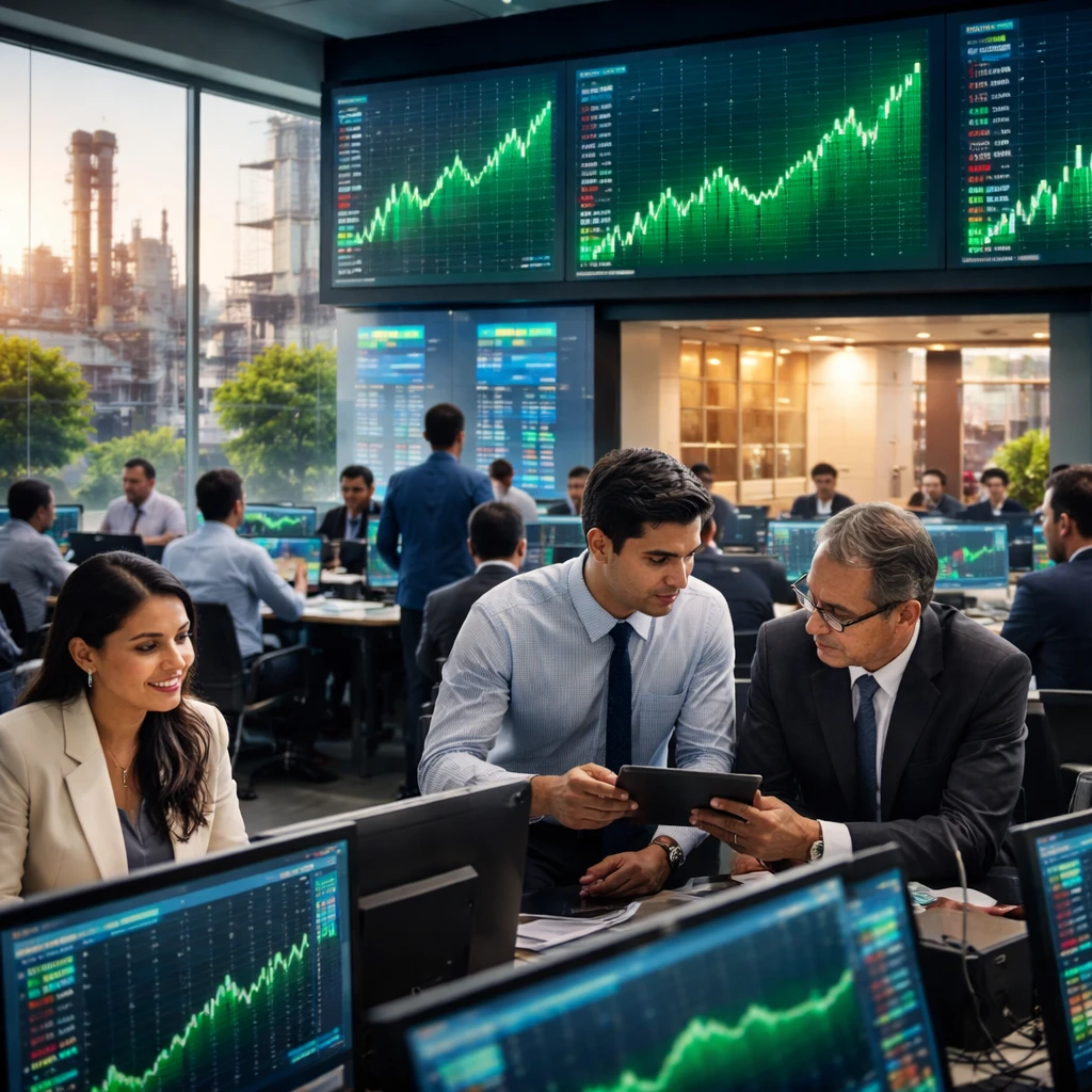 Indian Equities Close Higher; Nifty 50 Edges Up 0.10% on Bank, Metals, PSU Strength