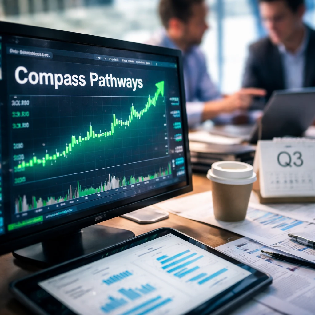 Compass Pathways Shares Gain as Pivotal COMP006 Readout Window Arrives