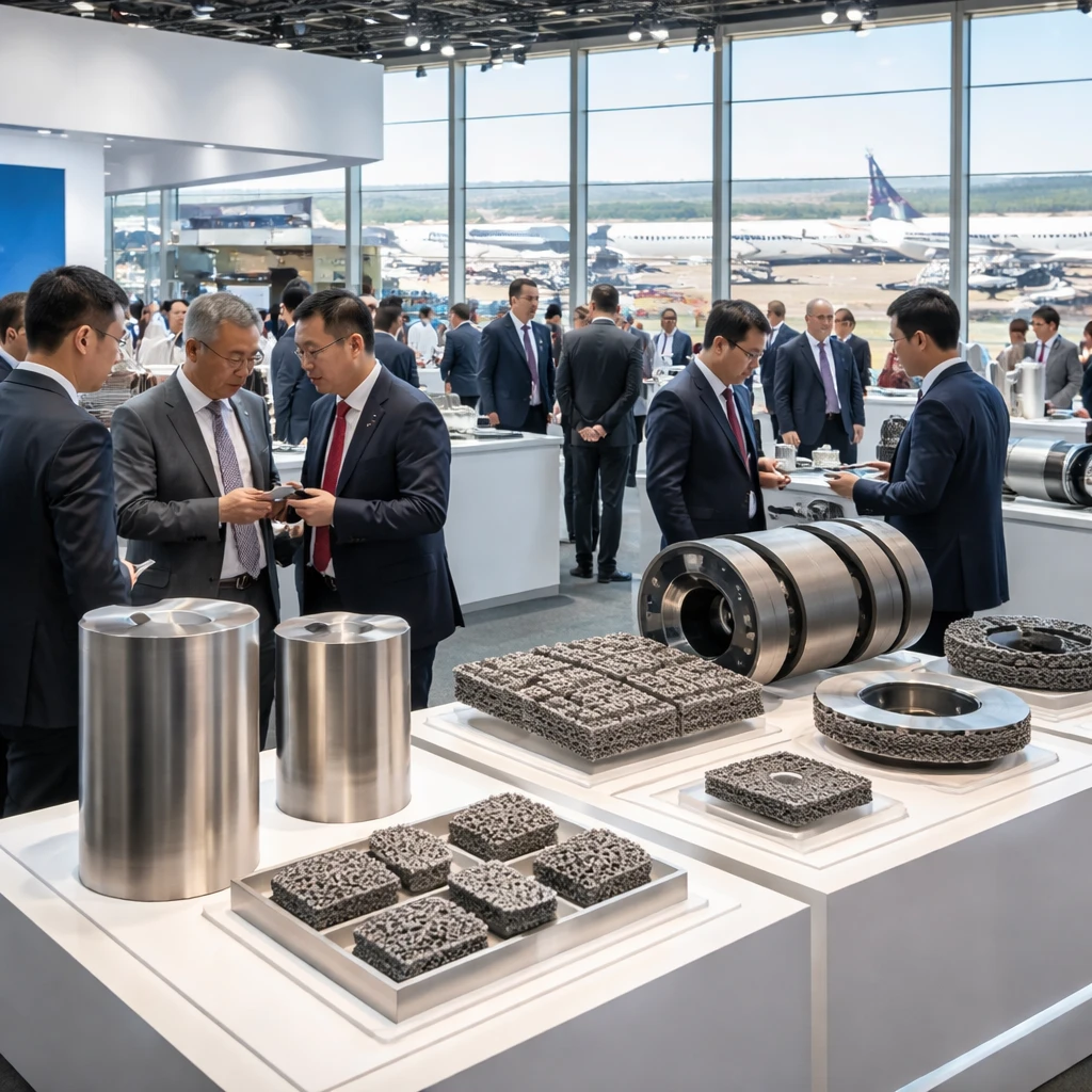 Chinese Titanium Suppliers Press West for Aerospace Business at Farnborough