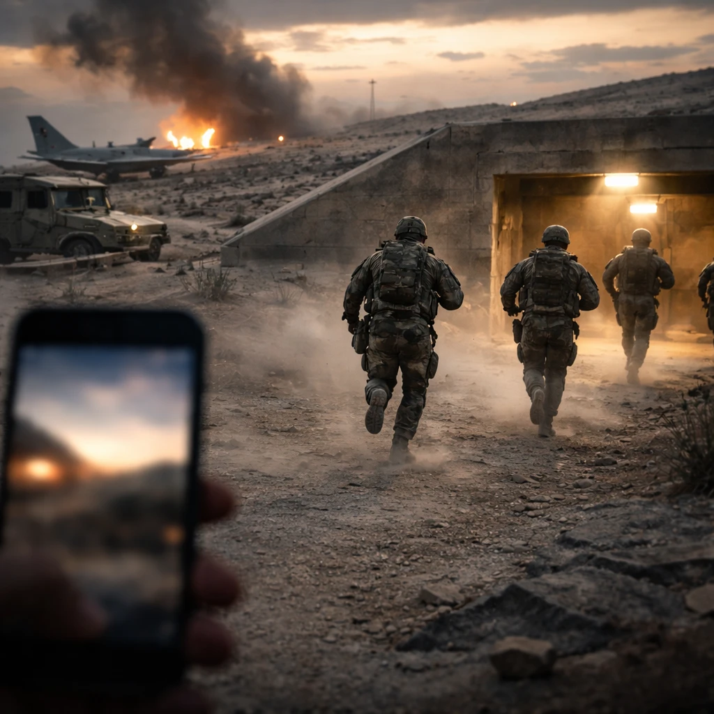 Top U.S. Central Command Warns Troops That Shared Phone Footage Aids Iranian Targeting