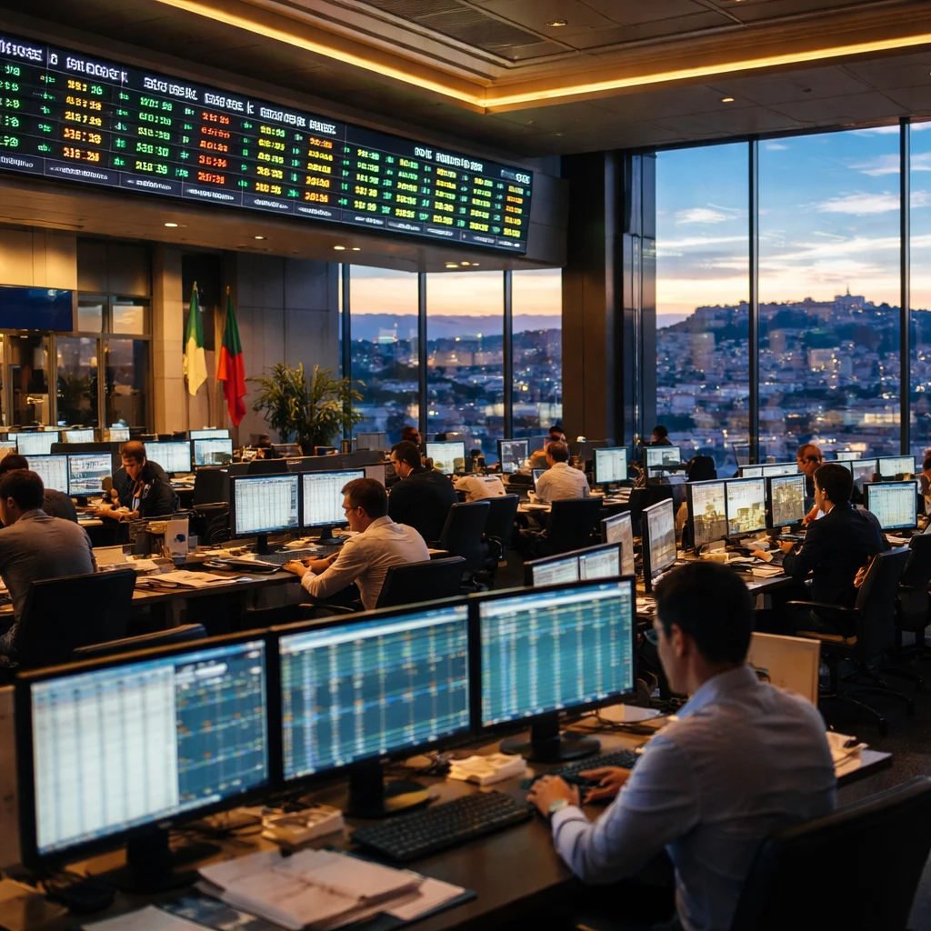 Lisbon Stocks Slip as Financials, Industrials and Utilities Drive Index Lower