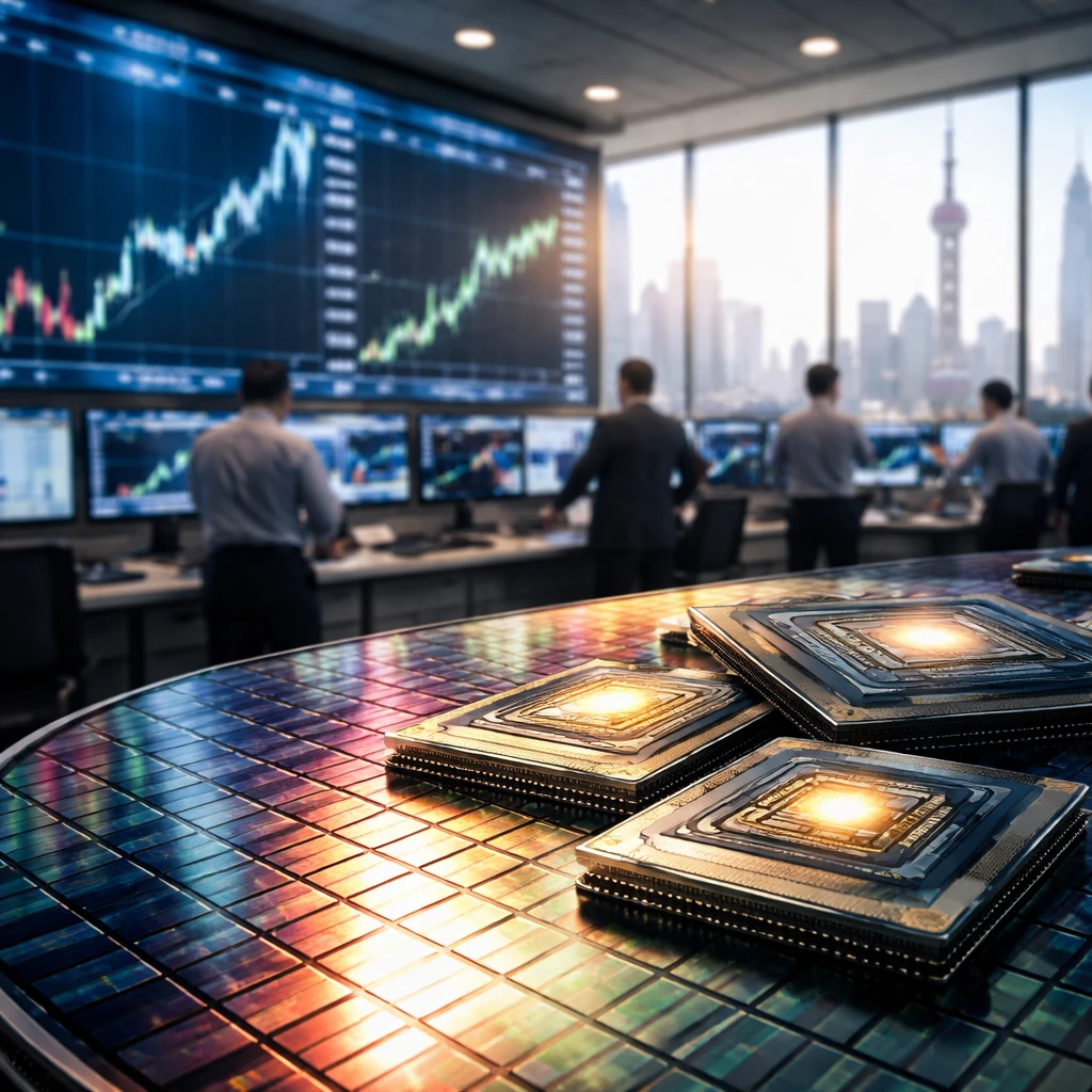 Chinese chipmakers rally as Shanghai index reshuffle points to billions in passive inflows
