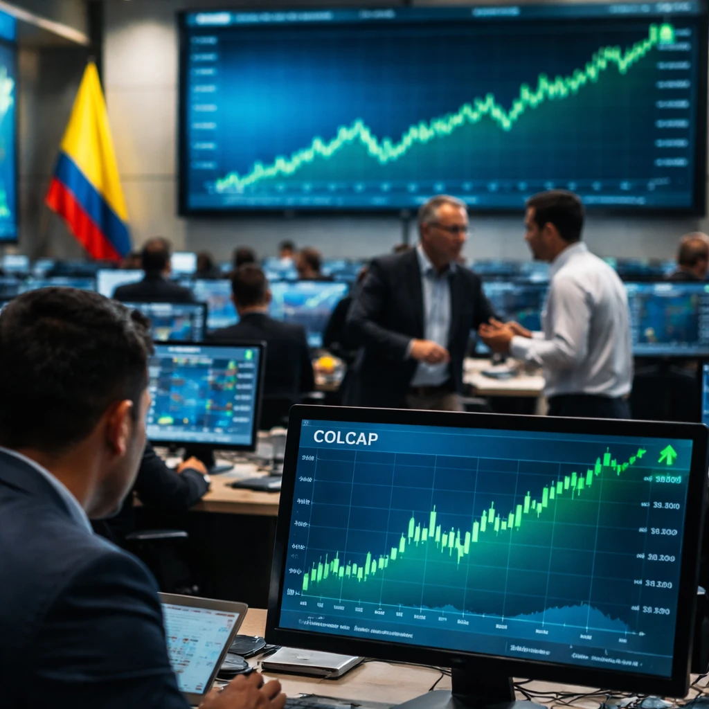 Colombian Stocks Climb; COLCAP Reaches One-Month High