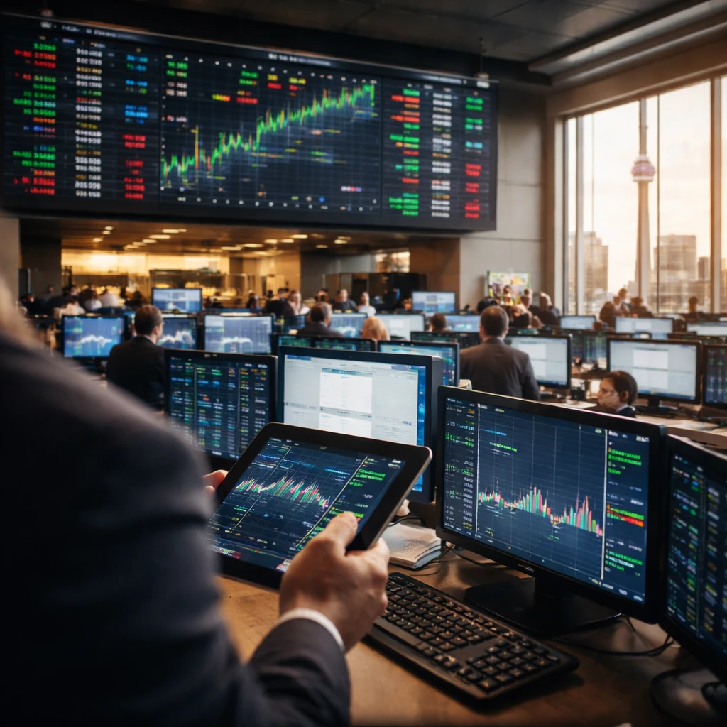 Toronto market edges higher as energy and tech stocks lead gains