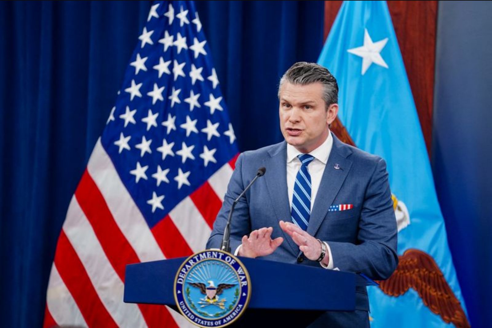 U.S. Forces Positioned to Resume Combat if Iran Rejects Peace Deal, Pentagon Says