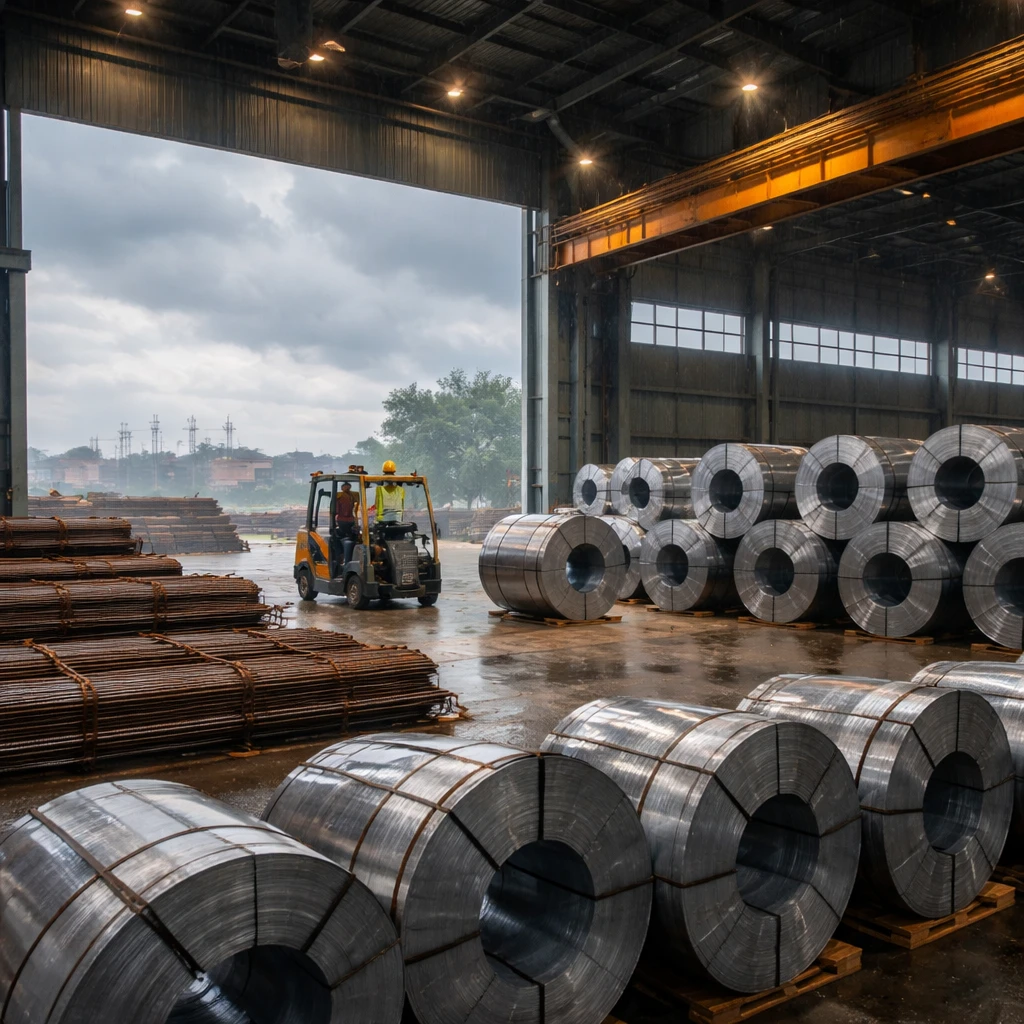 Morgan Stanley Sees Indian Steel Stocks Staying Resilient Despite Monsoon Headwinds