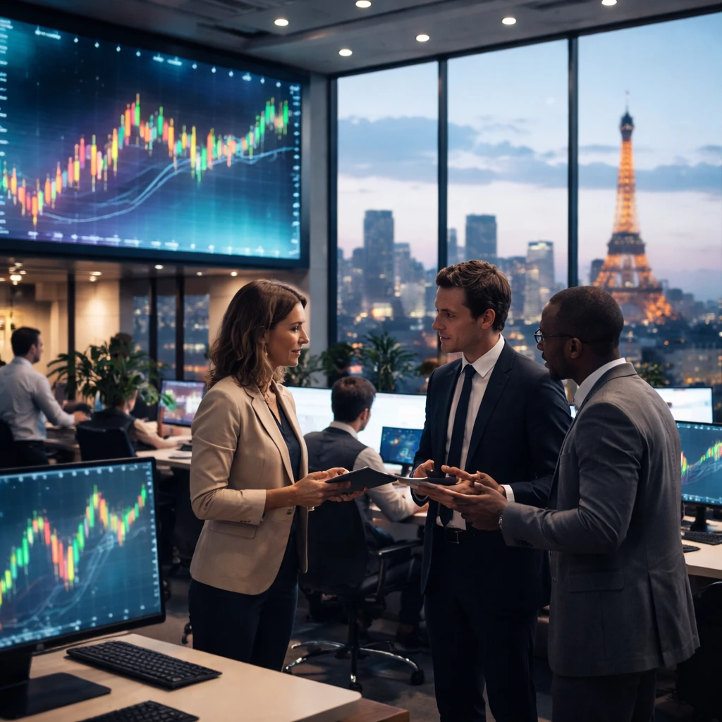 Paris Shares Close Higher as Industrials, Healthcare and Financials Lead Gains