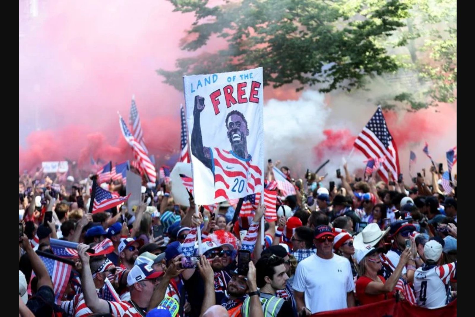 Seattle Fans Put Politics Aside as U.S. Rally Around Balogun Ahead of Belgium Match