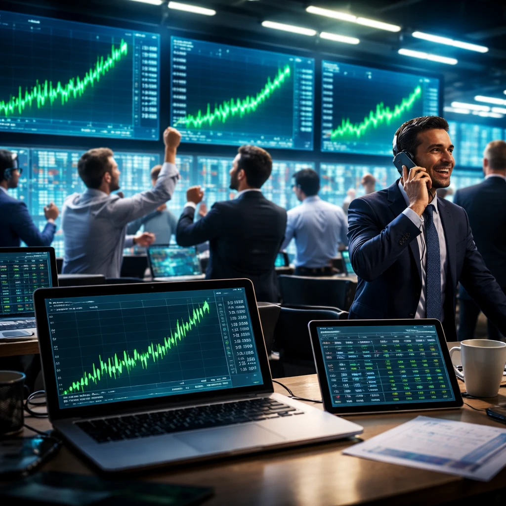 Major U.S. Indexes Close Higher; Dow Marks New All-Time High as Tech and Industrials Lead Gains