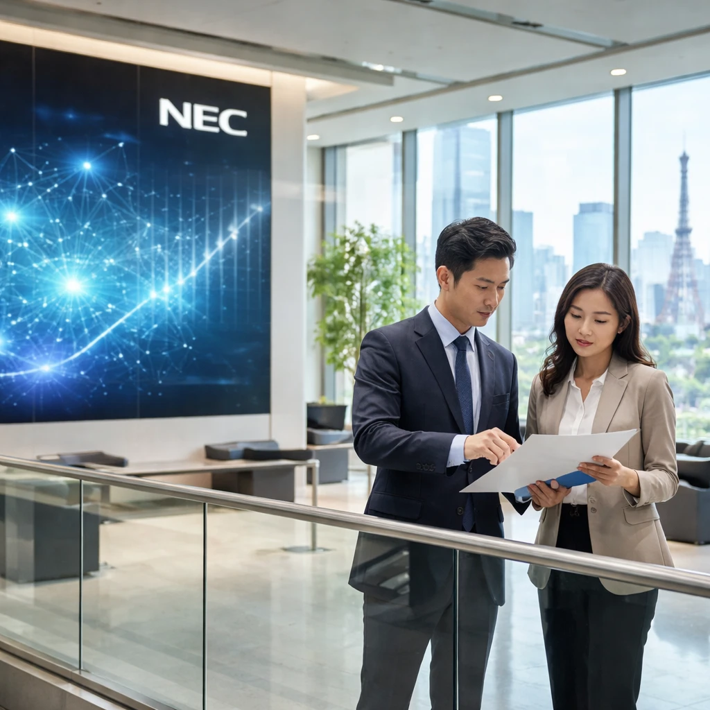 NEC Shares Rise After Strategy Overhaul and Global Tie-Up with Anthropic