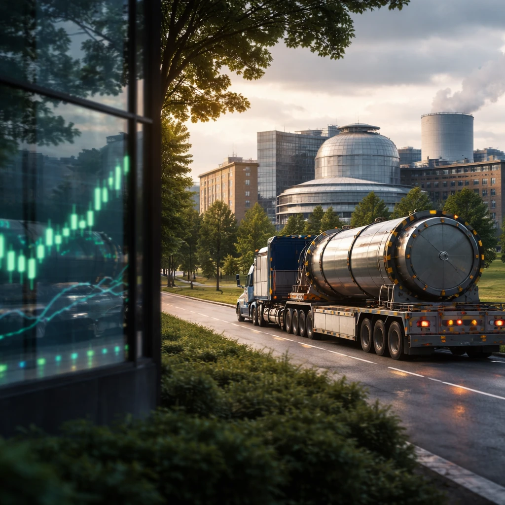 Nano Nuclear Energy Shares Jump on Transportation Acquisition and NRC Milestone