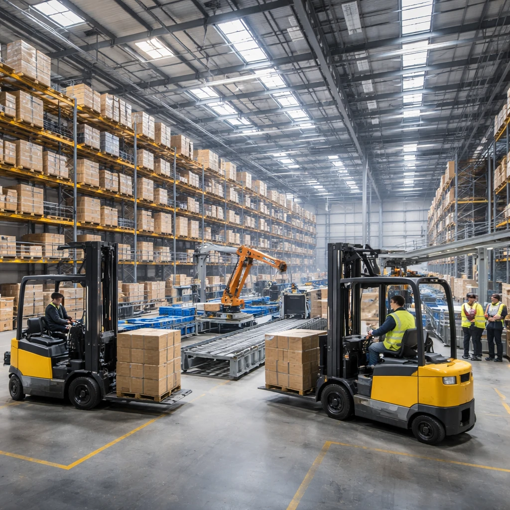 Barclays Sees Opportunity in Warehouse Automation, Keeps Kion as Top Pick