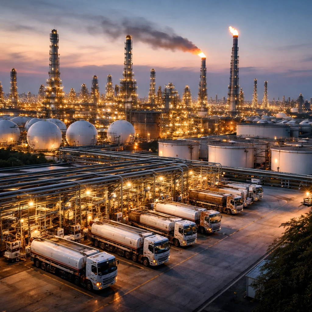 India's May Fuel Consumption Falls 6.5% Year-on-Year, Led by LPG and Naphtha Declines