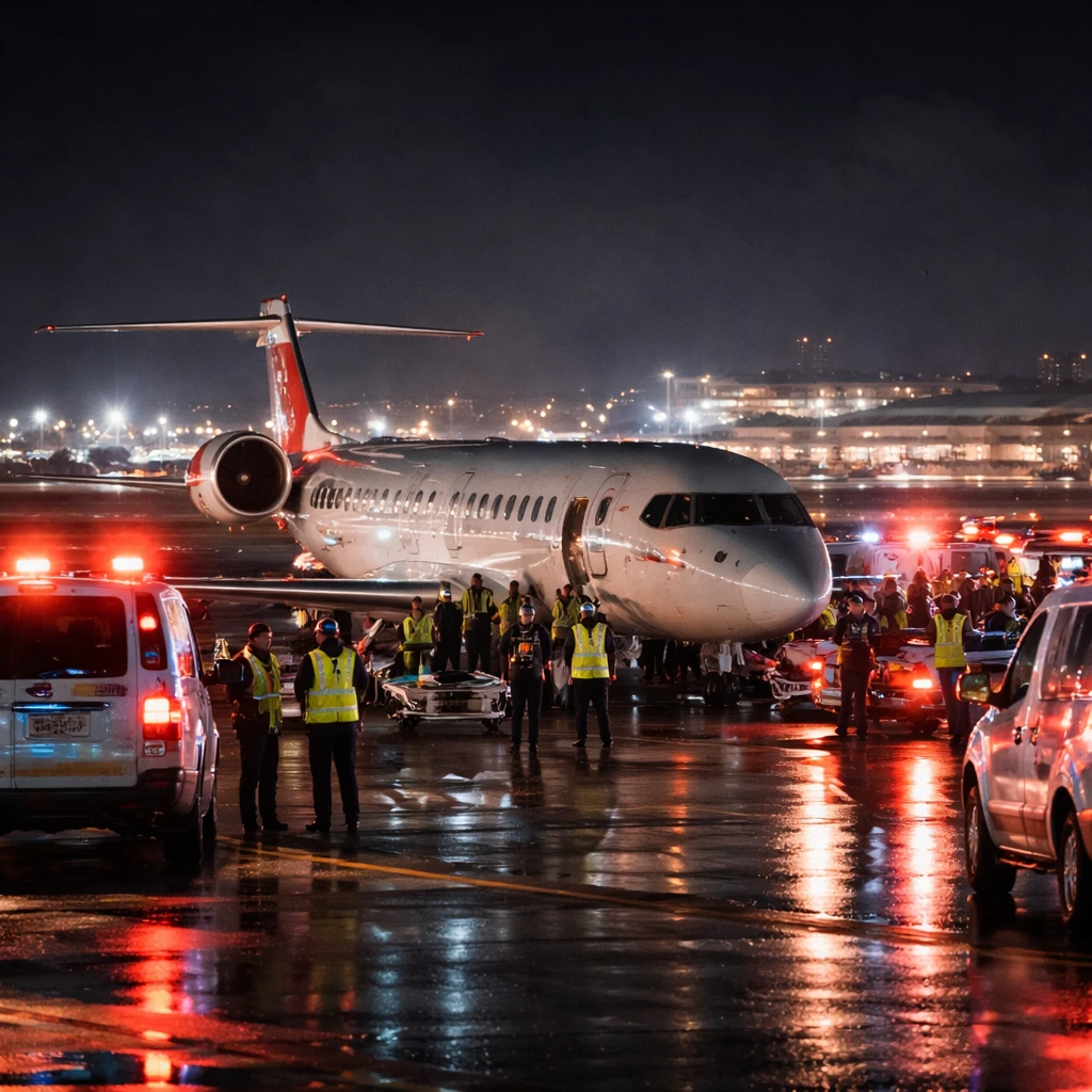Air Canada Confirms Two Pilot Fatalities After LaGuardia Landing Accident