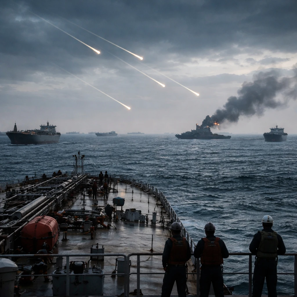 Iran Strikes U.S. Base in Jordan and Targets Ships Near Strait of Hormuz After U.S. Sinks Tankers