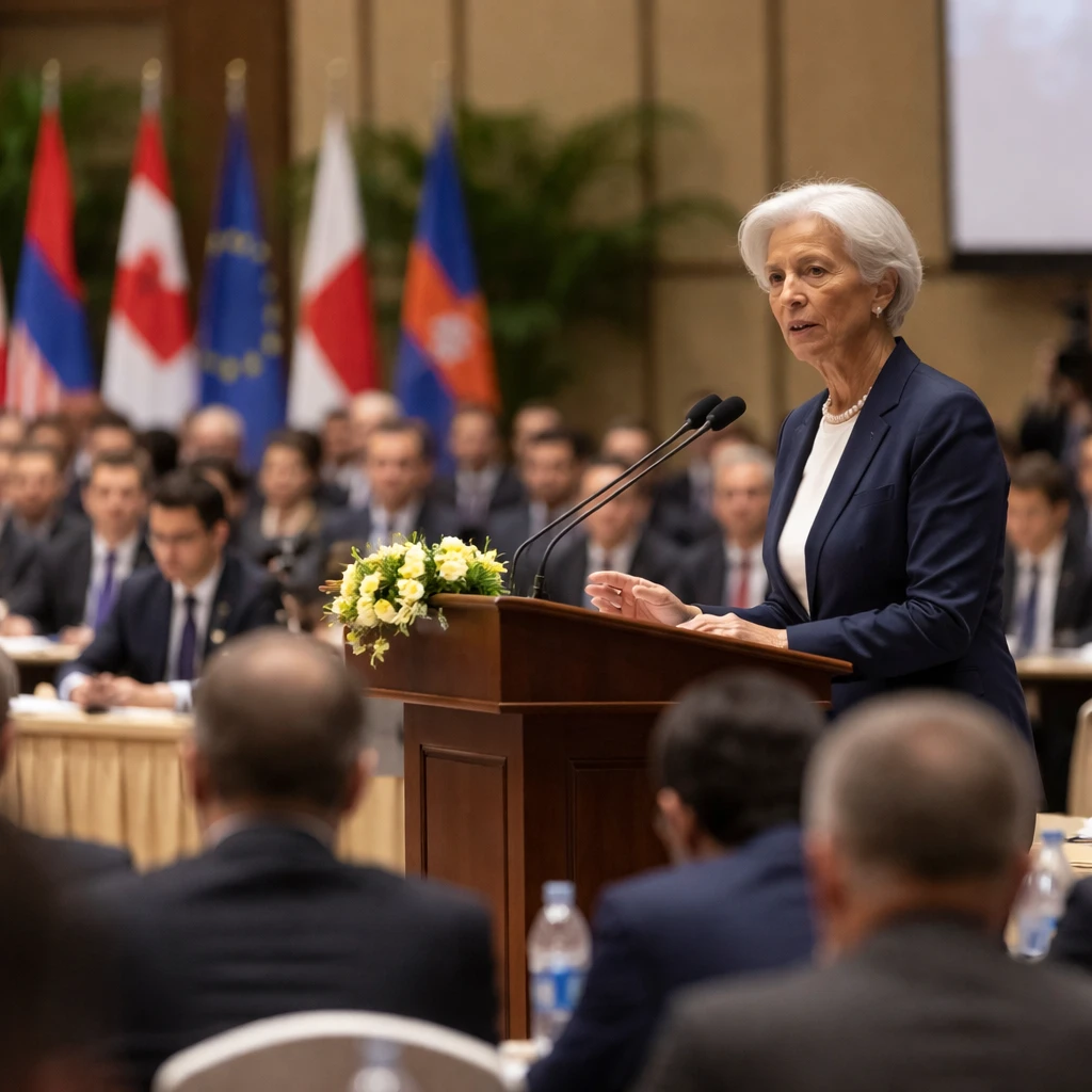 Lagarde Says U.S. Fed's Independence Faces Ongoing Threats
