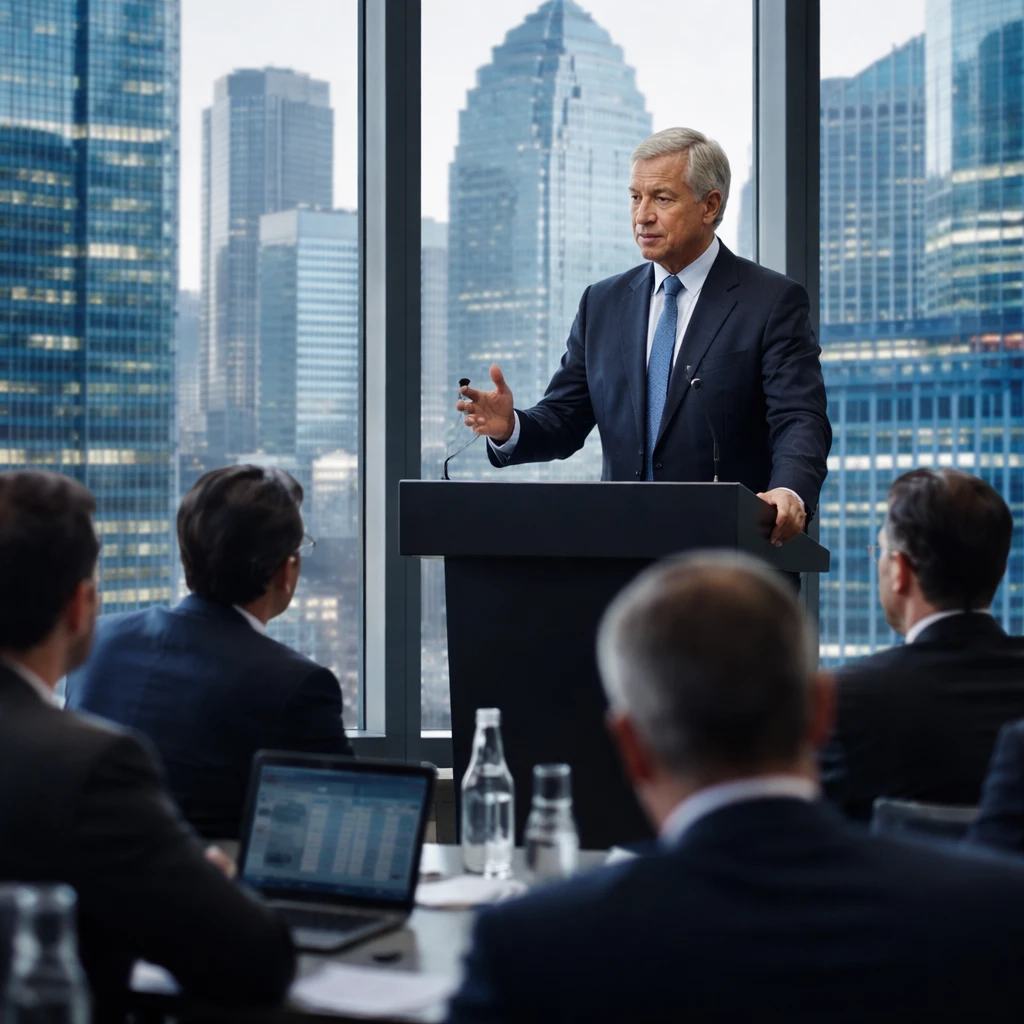 Dimon Rebukes Regulators Over Bank Capital Calculations, Says Rules Singled Out Big Banks