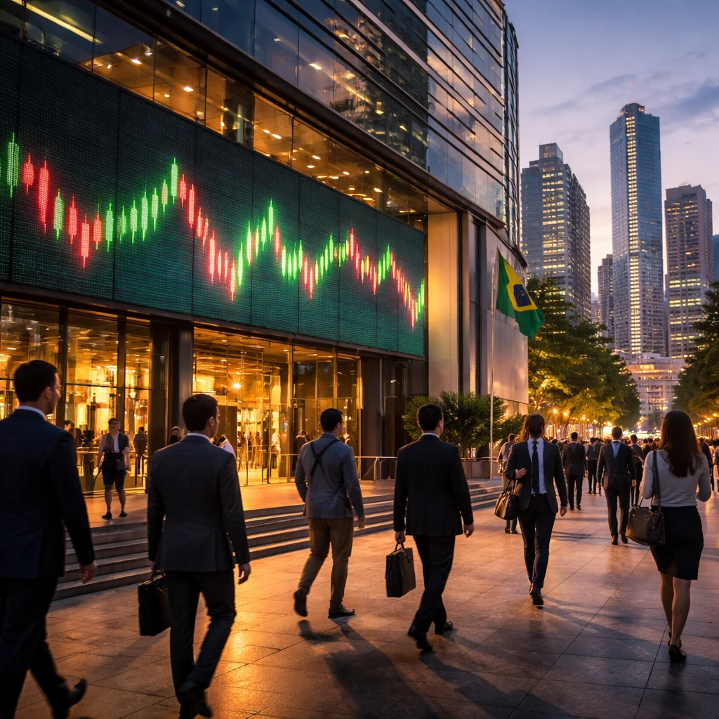 Sao Paulo Stocks Close Higher as Consumption, Real Estate and Power Names Lead Gains
