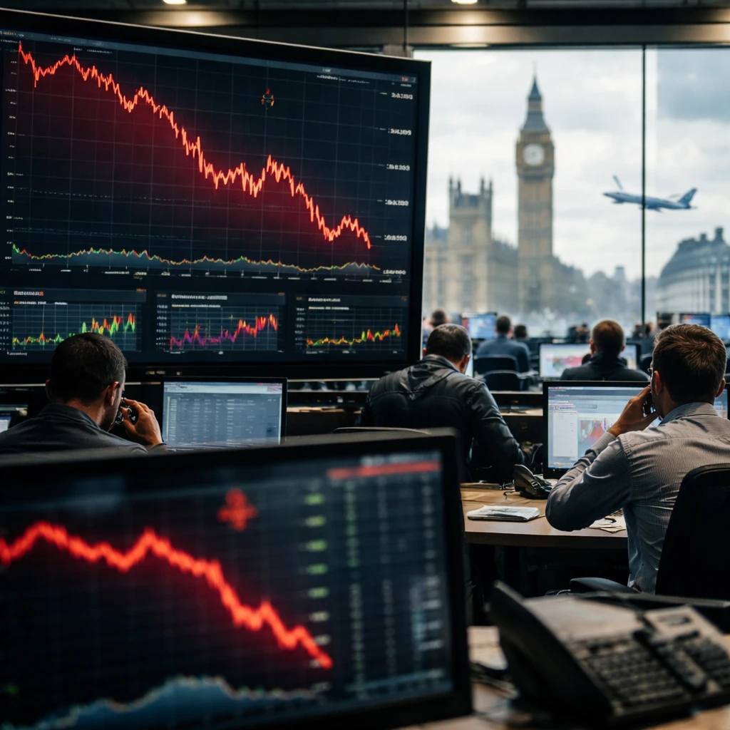 European Markets Slide as UK Political Uncertainty Adds to Geopolitical Concerns