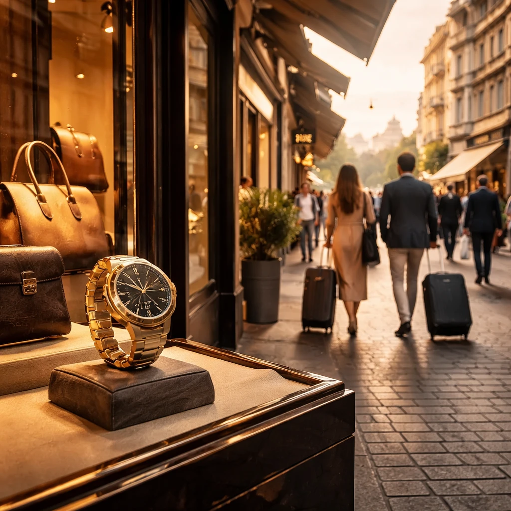 European luxury shares climb as Middle East peace prospects lift demand outlook