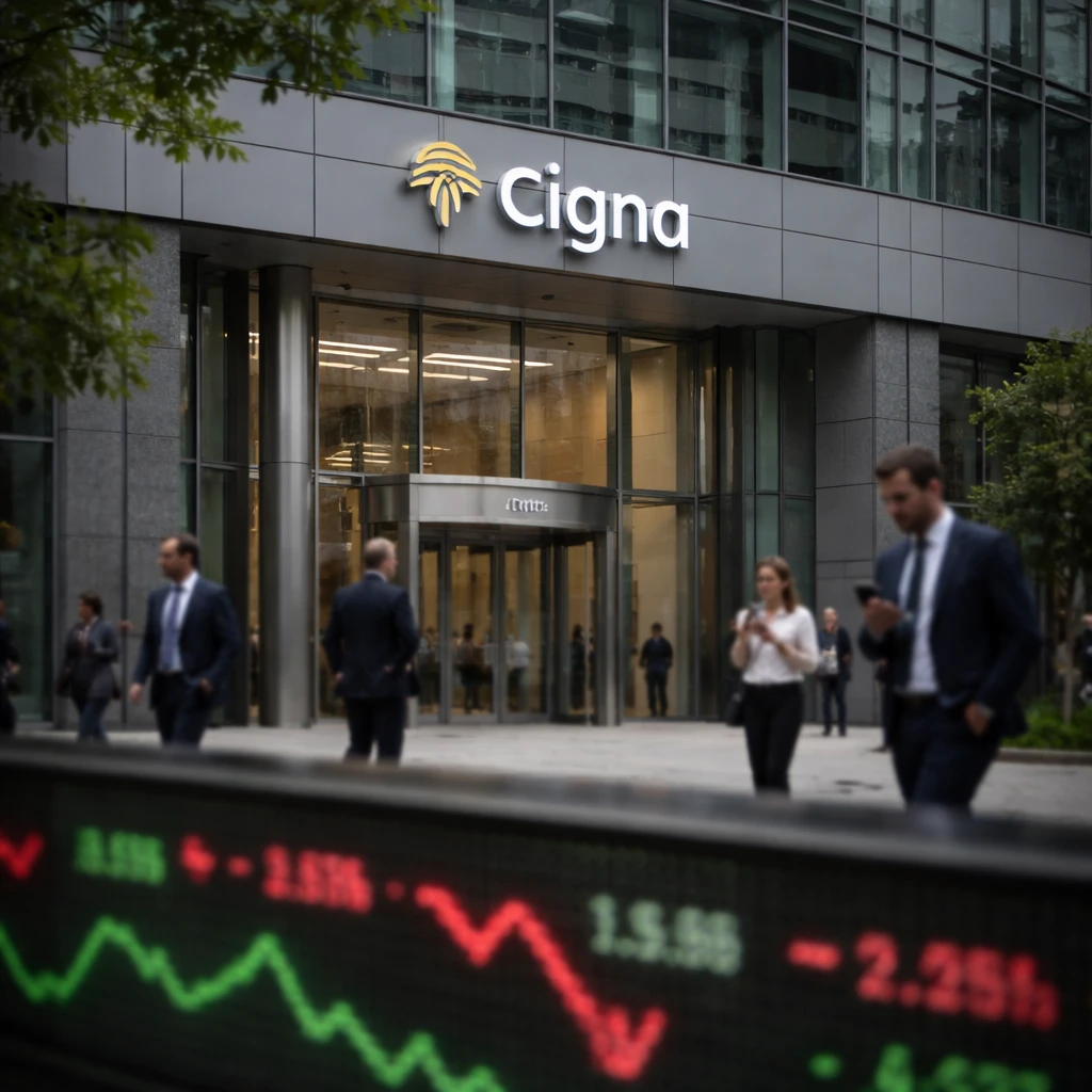 Cigna Shares Slip After Beat-and-Raise; Cost Pressures and Insider Sales Temper Gains