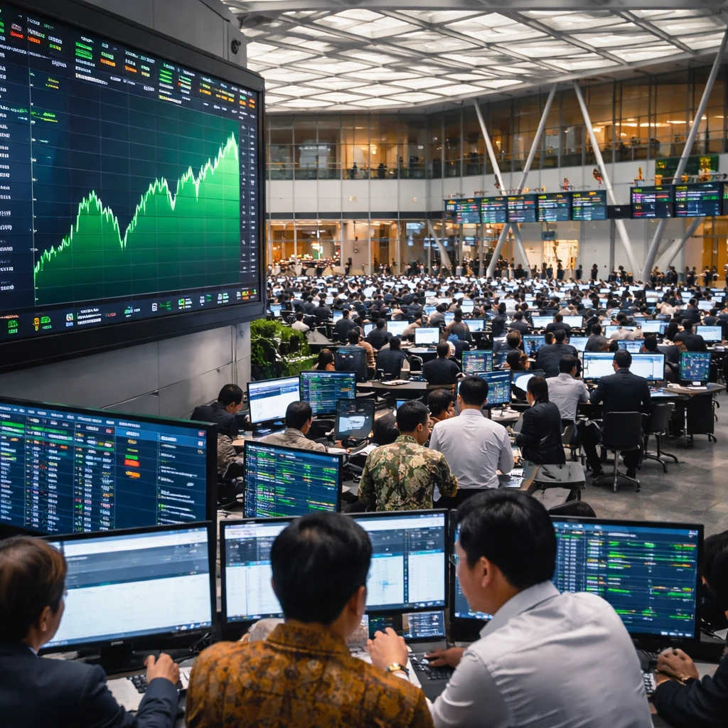 Indonesian Shares Close Higher as Infrastructure, Financials and Agriculture Lead Gains