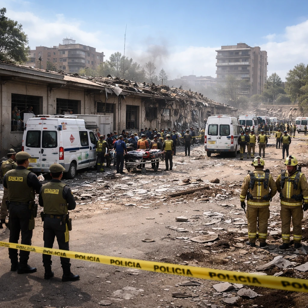 Blast at Bolivian Military Barracks Kills at Least 10, Dozens Hurt