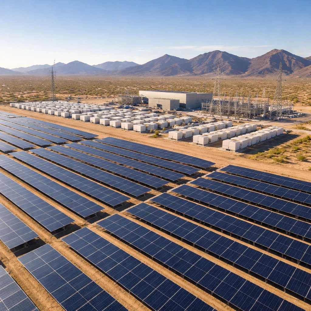 Tesla Agrees to Buy Most Output from Arizona Solar-and-Storage Project
