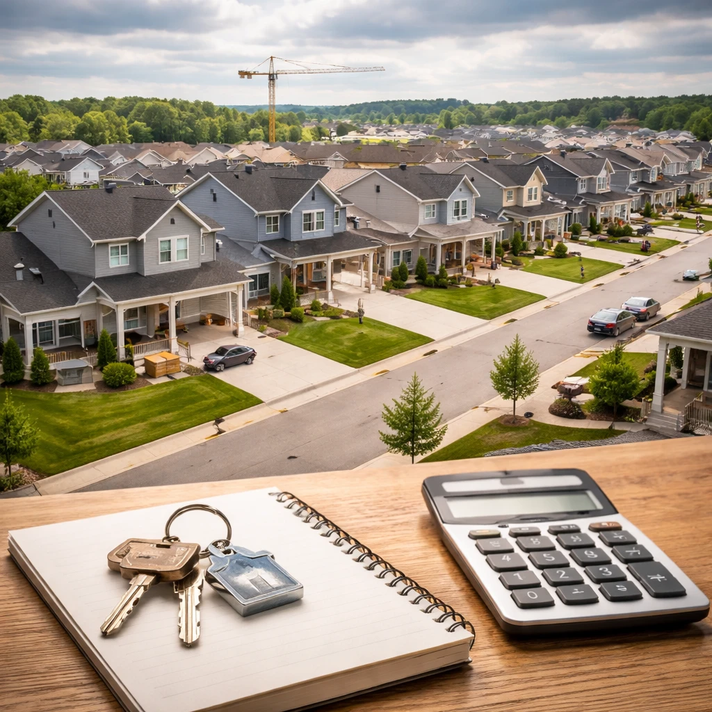 New U.S. Single-Family Home Sales Inch Up in June as Borrowing Costs Bite