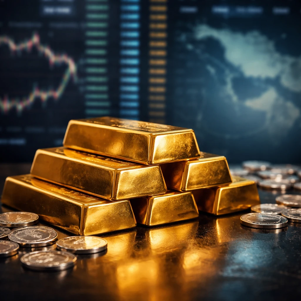 Gold retreats slightly as ceasefire hopes buoy weekly gains
