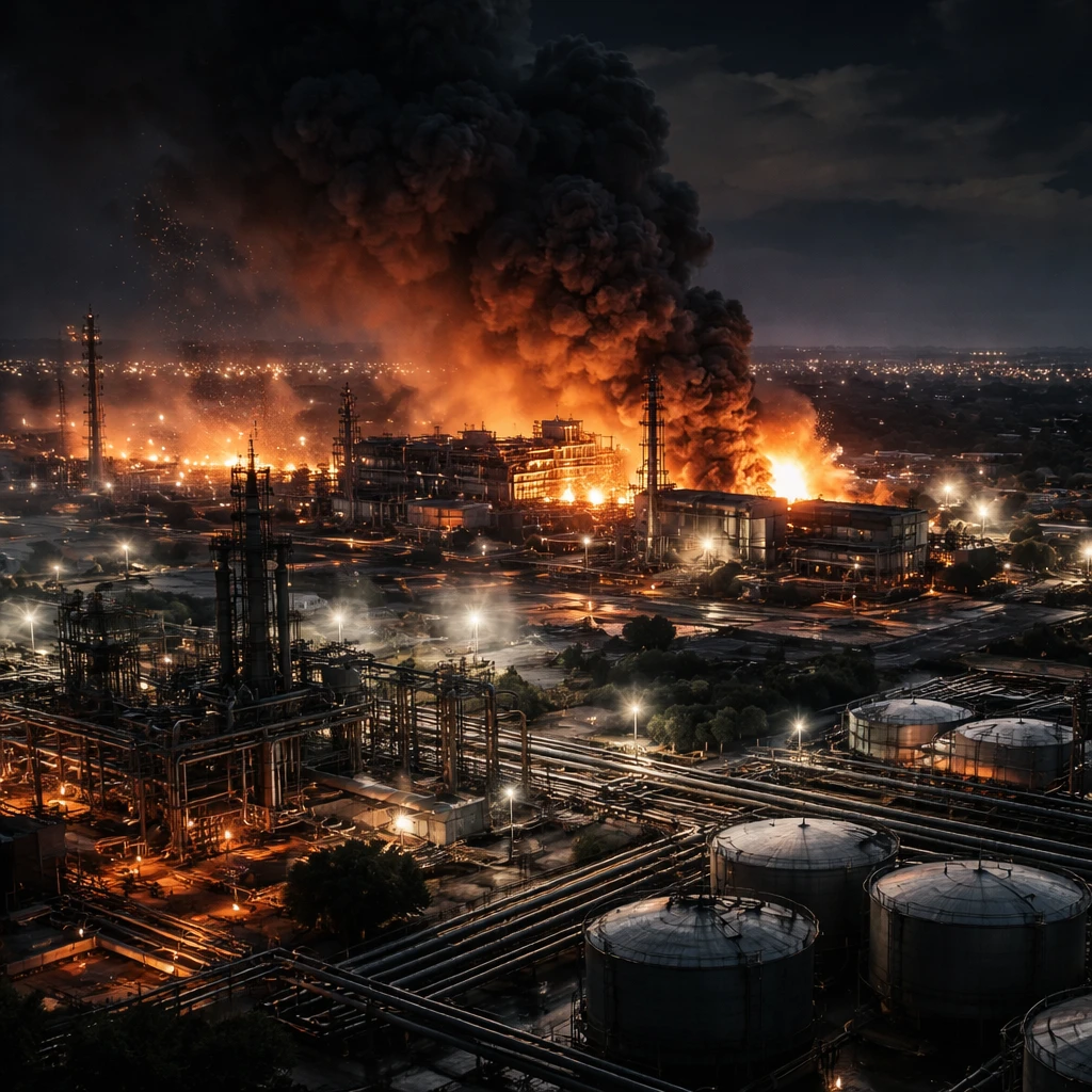 Ukrainian Strikes Hit Russian Defence Plant and Oil Hub, Zelenskiy Says