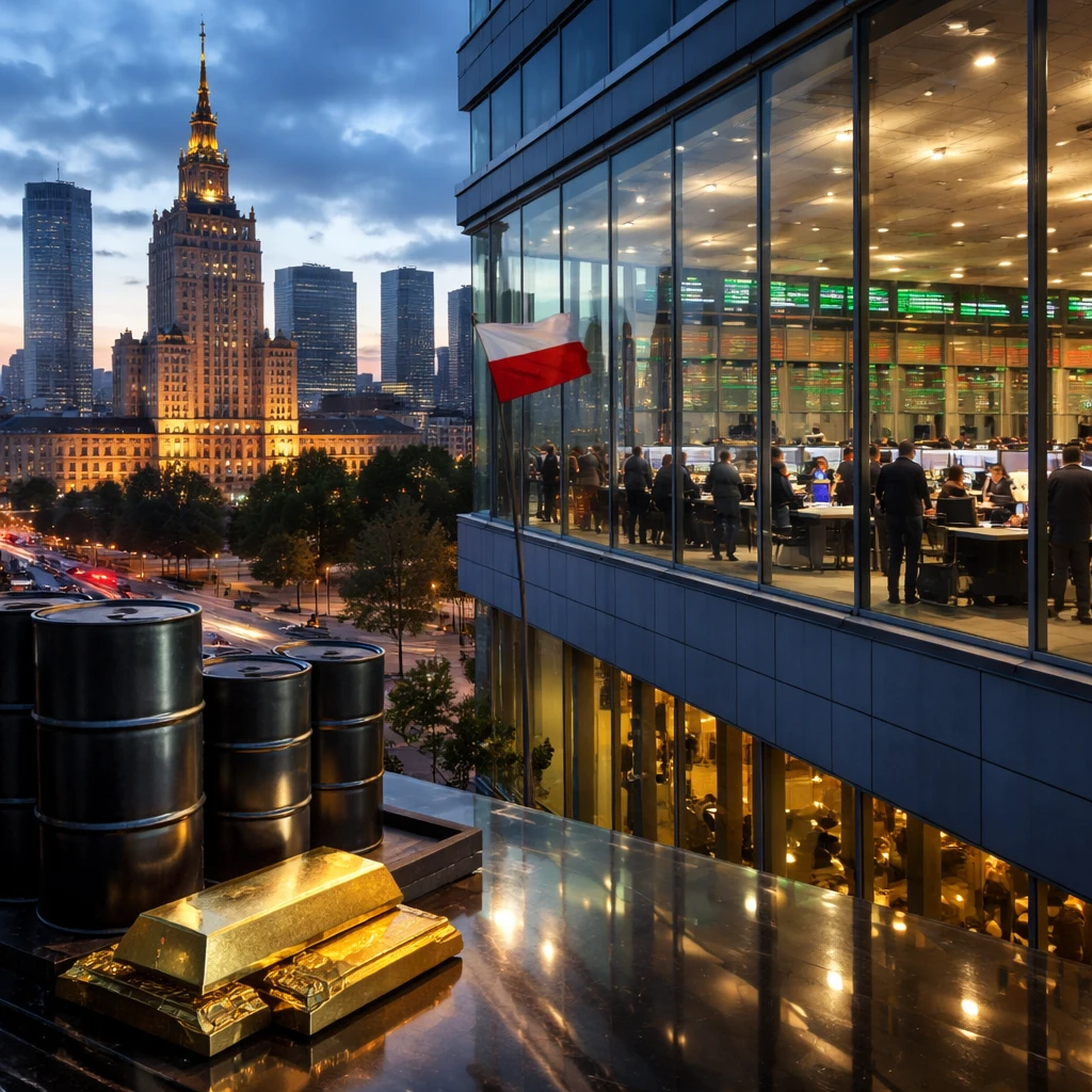 Warsaw market edges higher as oil, food and developers lift WIG30