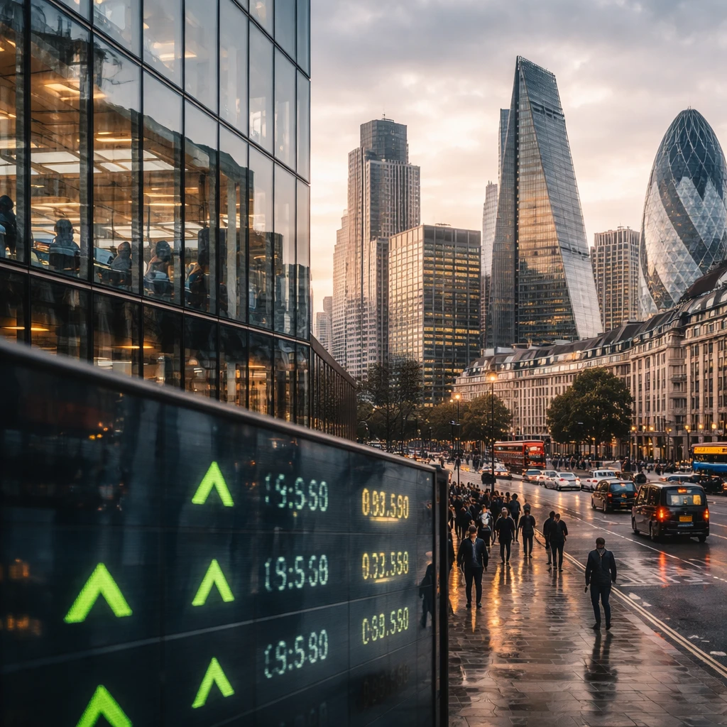 UK markets tick up as oil rises and investors eye central banks and geopolitical risks