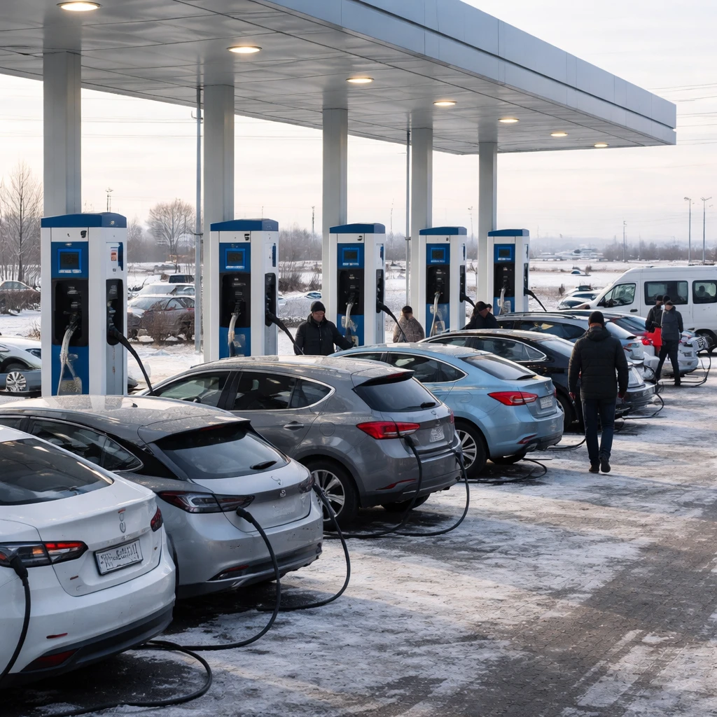 Rosatom Sees 40% Spike in EV Charging Usage as Fuel Shortages Bite