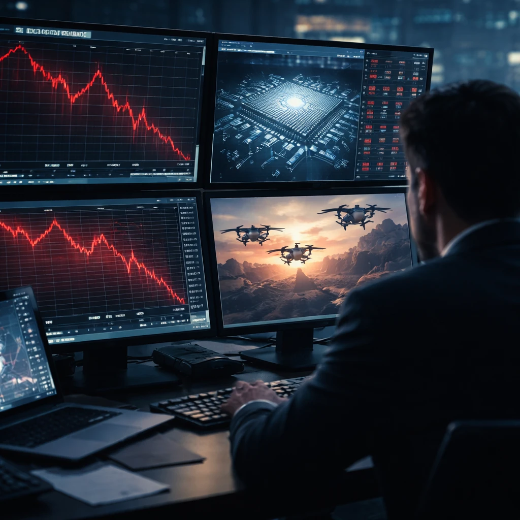 U.S. Futures Slip Ahead of Inflation Print; HP Dips, Drone Stocks Advance
