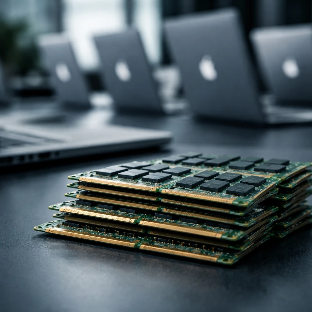 Cook Says Memory Shortages Are Growing and Will Increasingly Affect Apple