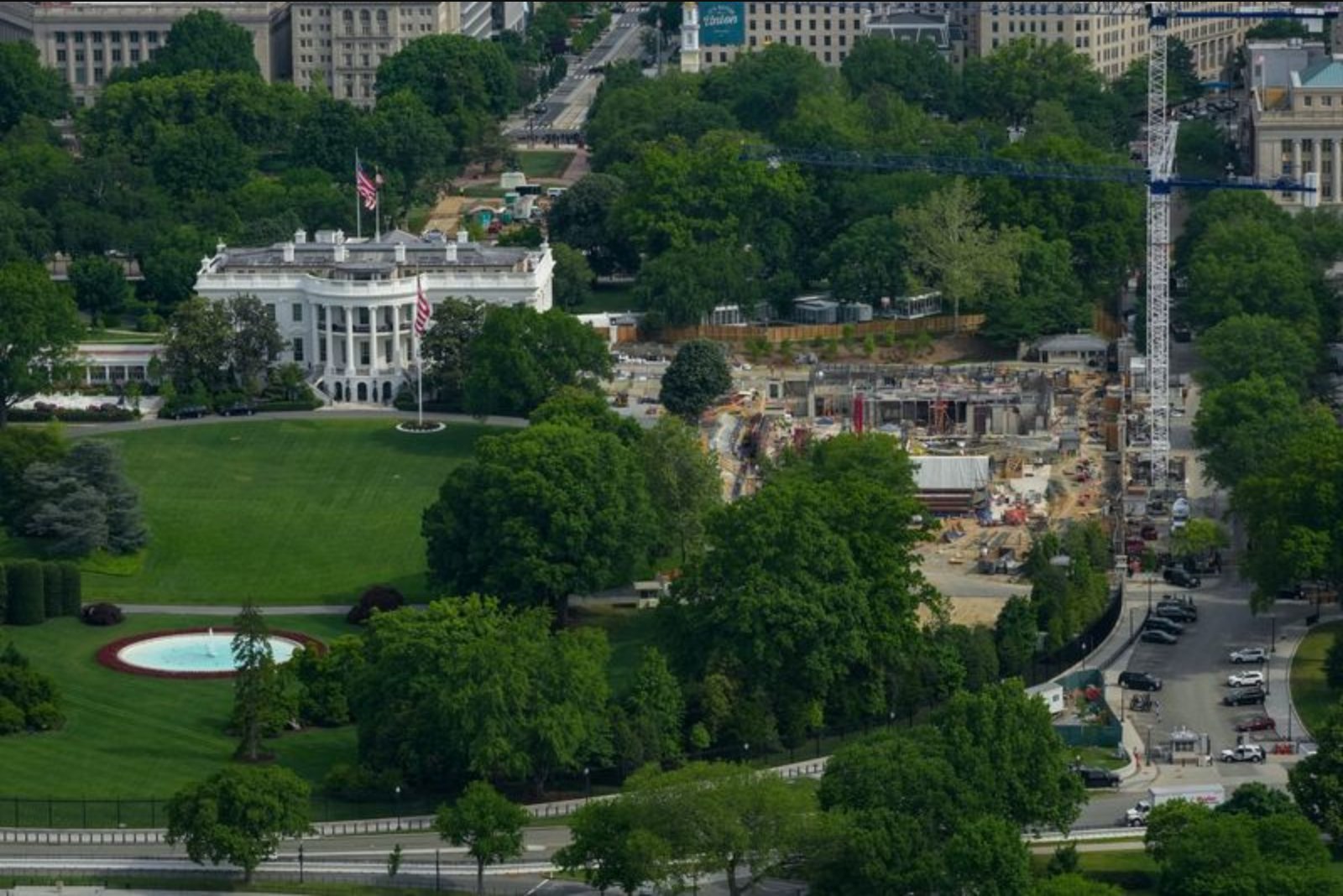 Trump's Broad Redesign of Washington Raises Preservation, Security and Legal Questions