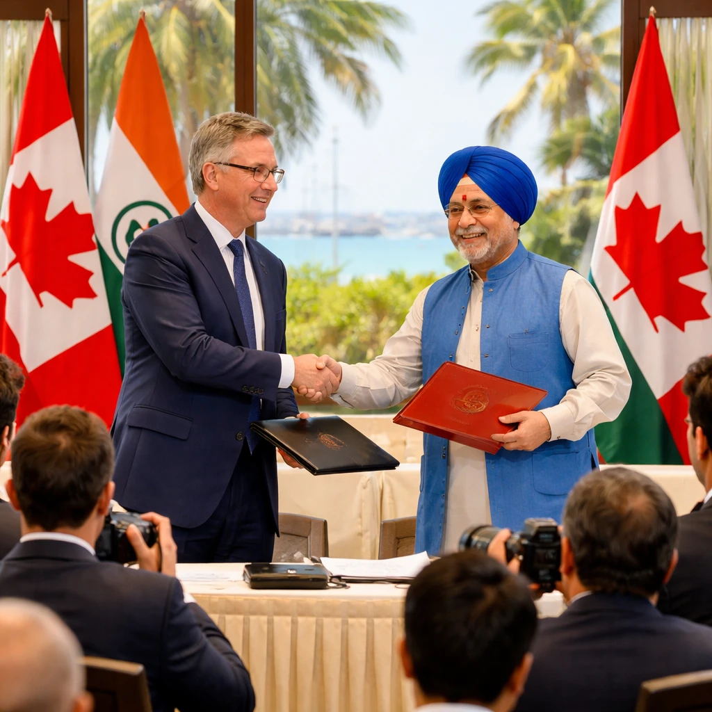 Canada and India Finalize Strategic Energy Partnership in Goa