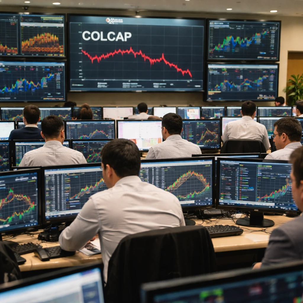 Colombian equities slip as COLCAP closes down 0.39%