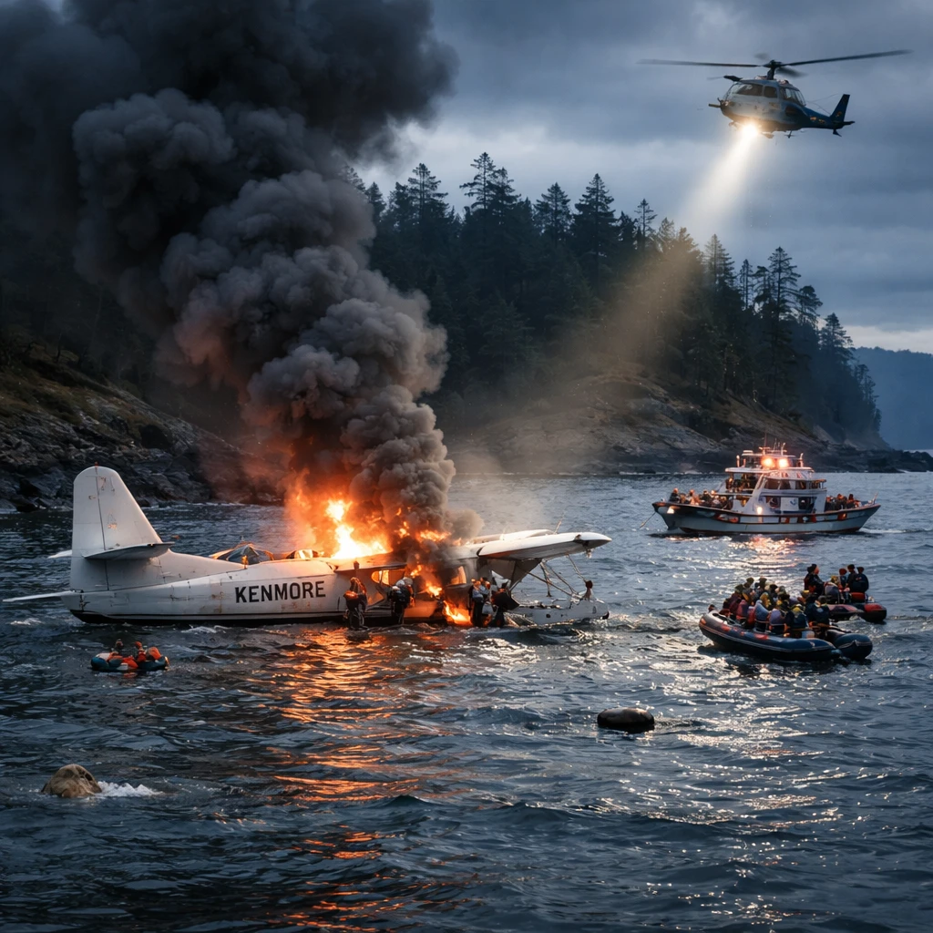Kenmore Air Seaplane Makes Emergency Water Landing Near Sucia Island; All 11 Onboard Accounted For