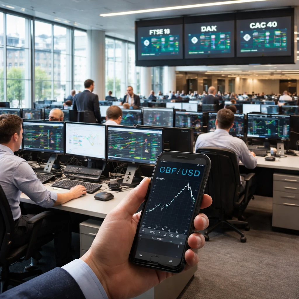 UK stocks tick higher as pound strengthens on reports of U.S.-Iran talks; FTSE 100 edges up