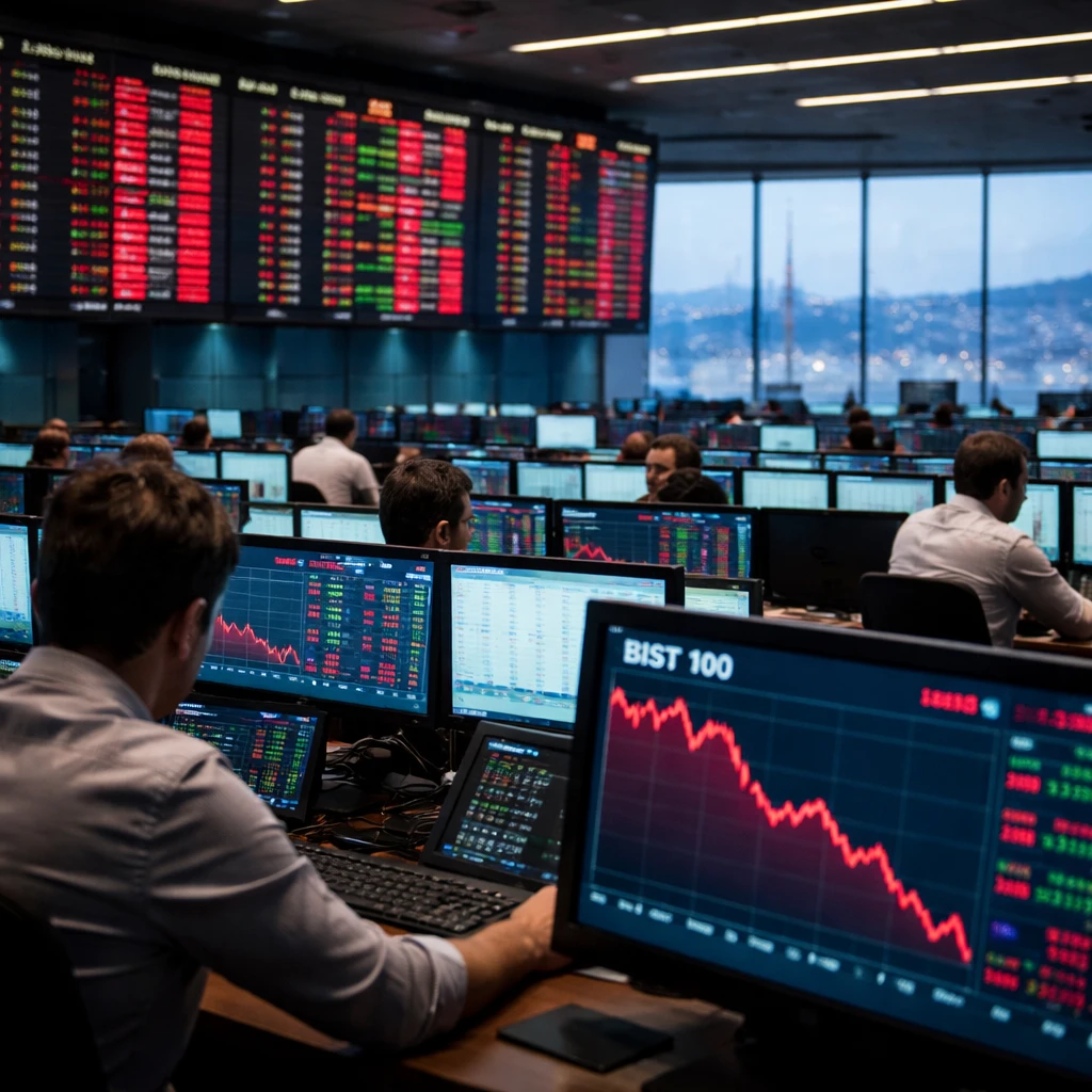 Istanbul shares slide as BIST 100 falls 2.34%