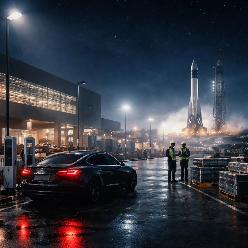 Musk Signals Possibility of Tesla-SpaceX Tie-Up as Analysts See Deal as Probable