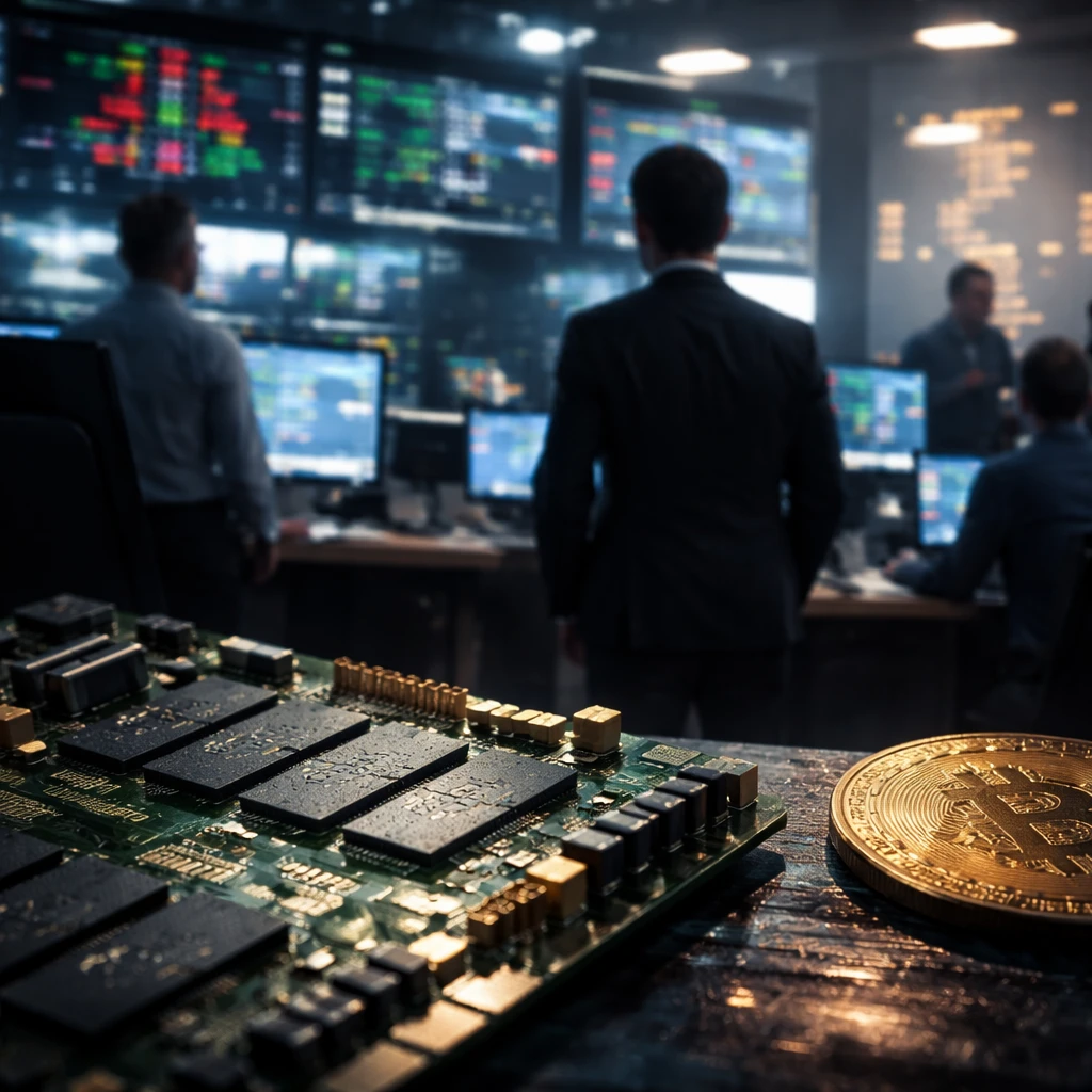 Tech Gains Tempered by Defensive Rotation as Memory, Crypto-Linked Stocks Diverge