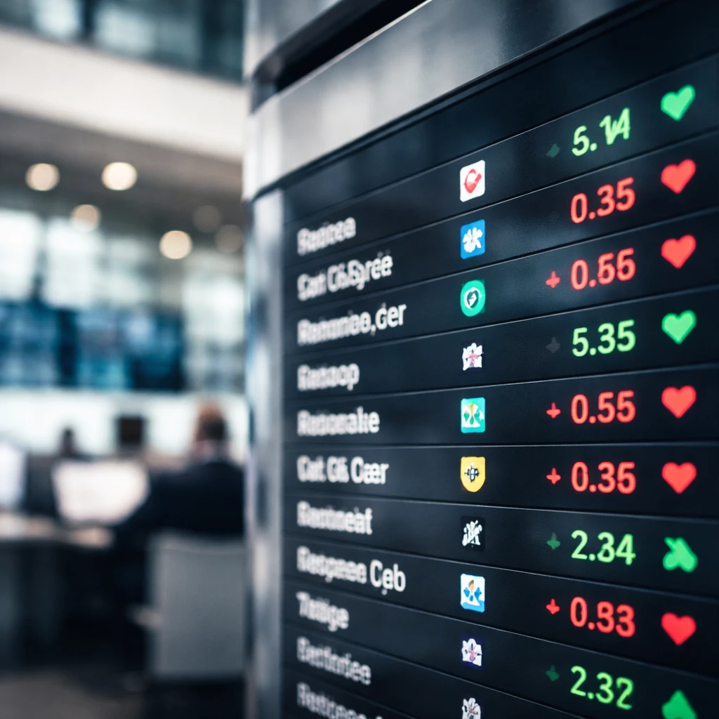 Copenhagen Benchmark Falls as Software, Healthcare and Tech Stocks Drag Market Lower