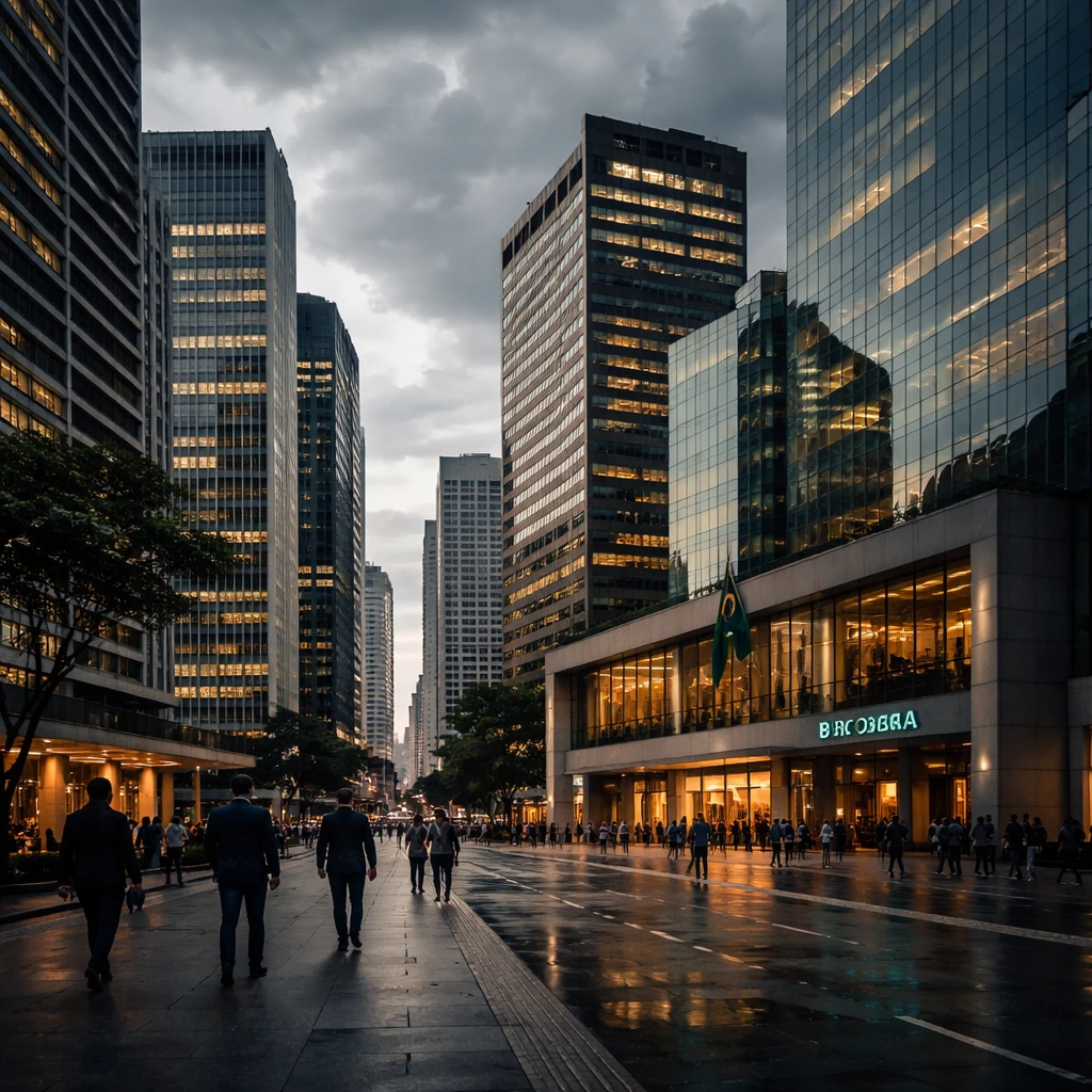 Bovespa Ends Lower as Real Estate, Financials and Materials Weigh on Market