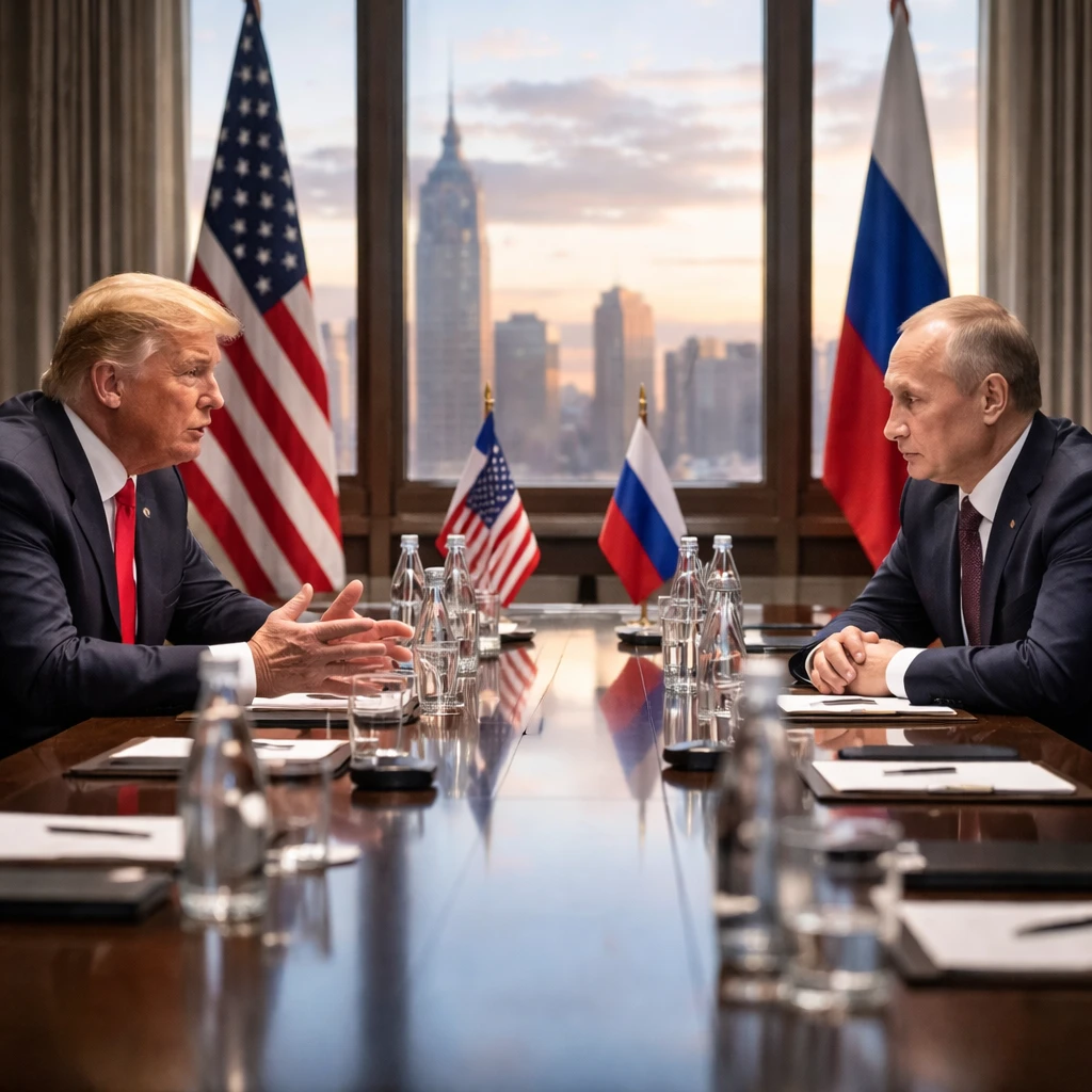Trump and Putin Hold Extended Dialogue on Ukraine, Iran, and NATO Logistics