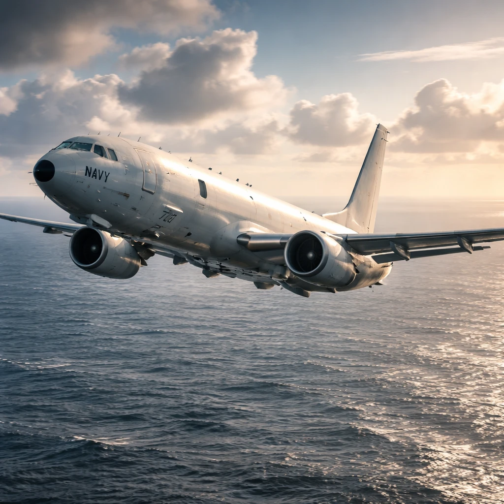 U.S. P-8A Flies Through Taiwan Strait as U.S.-China Talks Loom