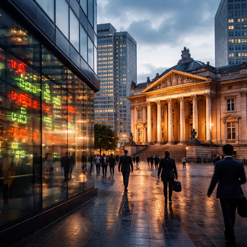 Brussels Snapshot: BEL 20 Closes Lower as Financials, Materials and Consumer Services Lag