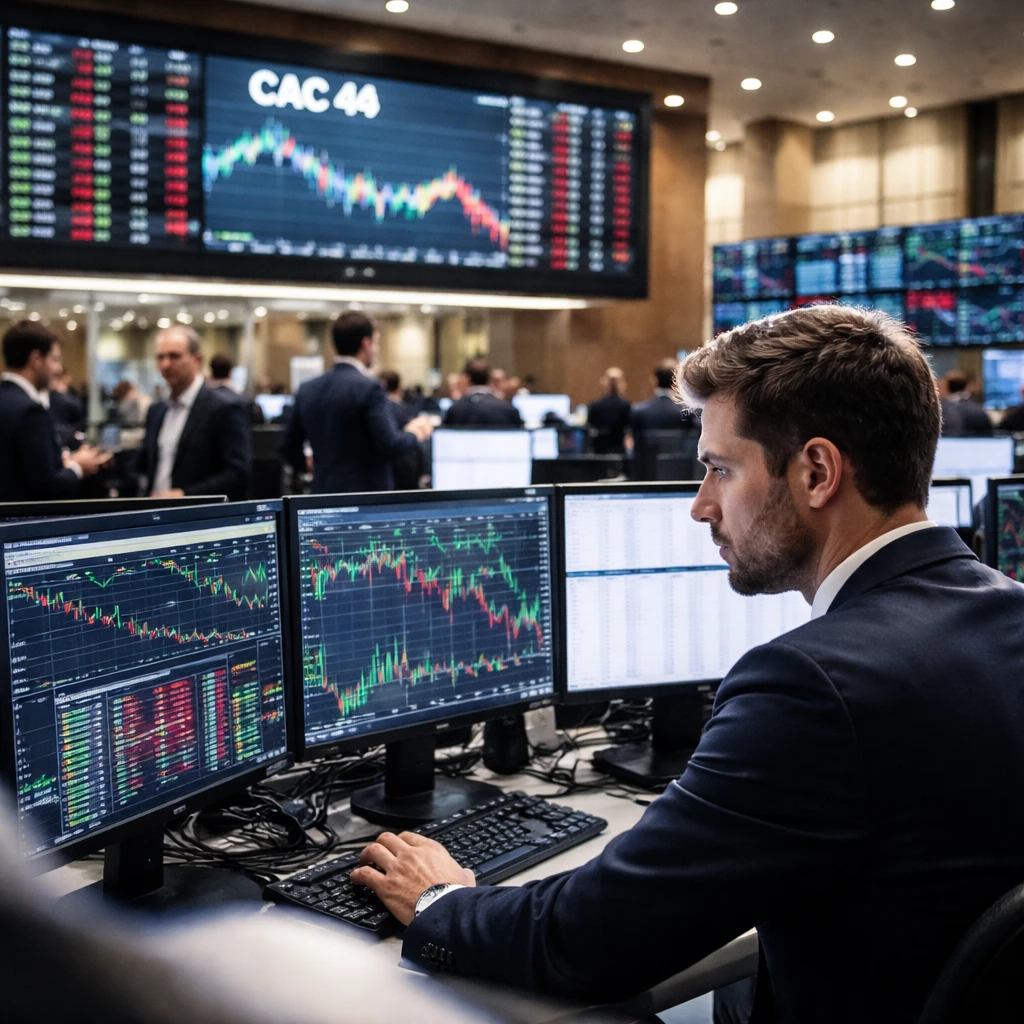 Paris Shares Fall as Luxury and Industrials Weigh on CAC 40